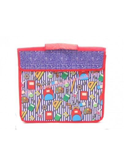 Map Kertas Organizer Tas Les Anak Merah Biru Stationery